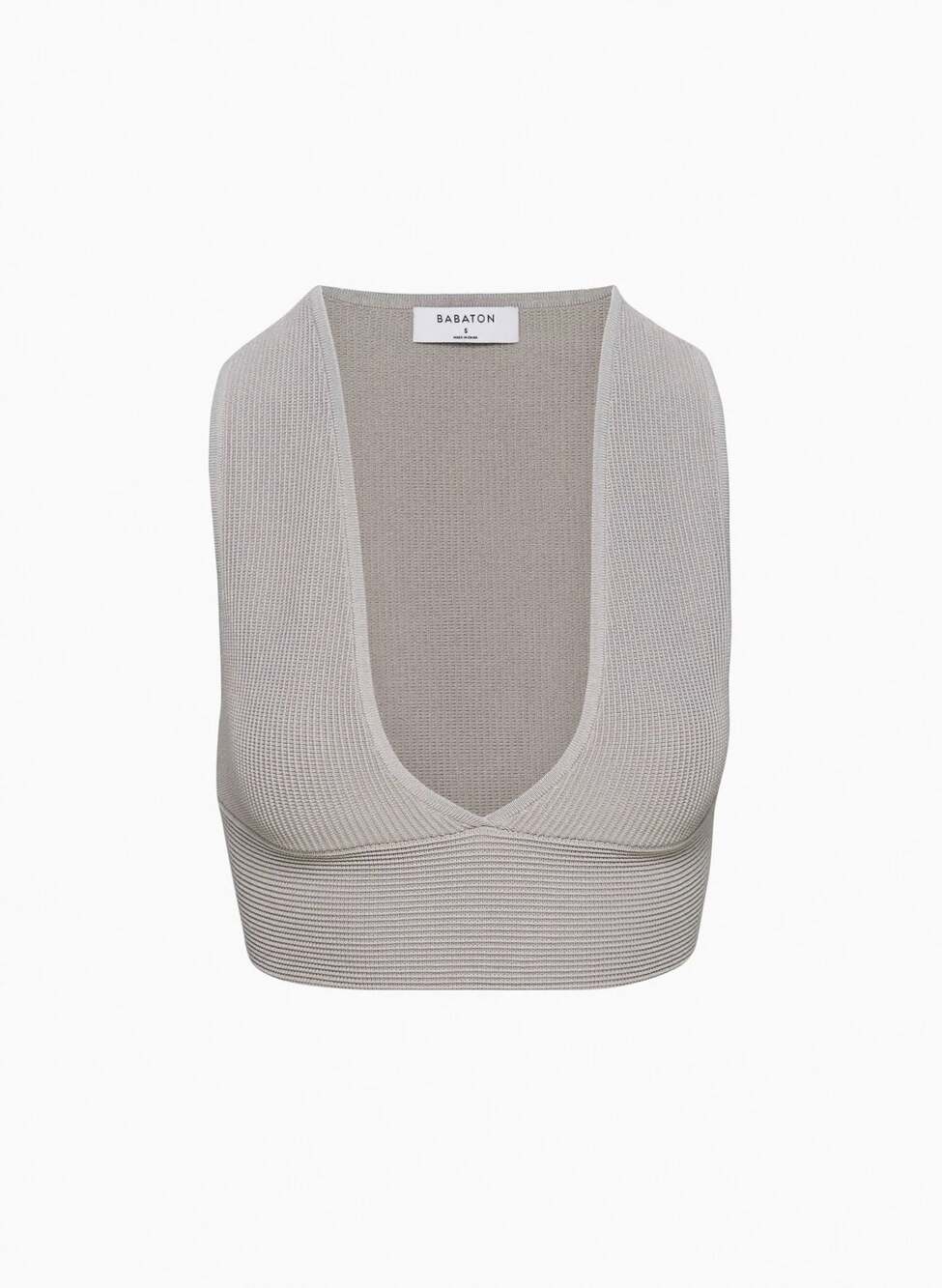 Babaton Sculpt Knit Deep V Tank Top